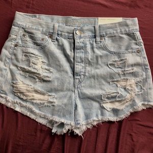 American Eagle hi-rise festival shorts!
